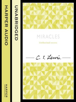cover image of Miracles (C. S. Lewis Signature Classic)